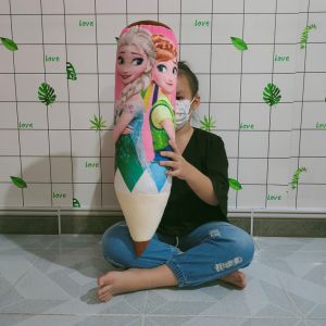 GỐI ÔM ELSA NỮ HOÀNG GẤU BÔNG ELSA GỐI ÔM ĐI HỌC CHO BÉ HÌNH BÚT CHÌ GIÁ SỈ