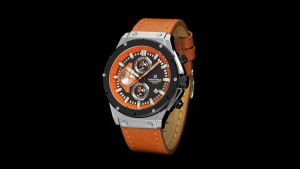 Naviforce Original Jam Tangan Pria Tahan Air Quartz Movement NF8027L S/BE/BE Analog Bisnis Kemewahan Tahan air Bercahaya