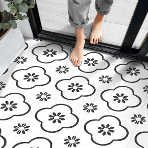 Kitchen Bathroom Anti-Slip Tile Stickers Self-Adhesive Wall Decals Bathroom Waterproof Wear-Resistant Floor Tile Stickers
