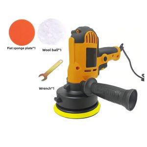Convenient All-in-one Polishing and Waxing Machine For Cars Side Grip and Main Grip Double Handle Design Car Maintenance Kit