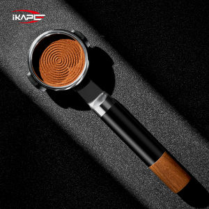 IKAPE | IKAPE Openwork Coffee Bottomless Portafilter for Compatible with 54mm 3 Ear Berivlle/58mm 2 Ear E61
