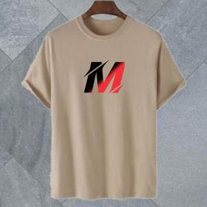 Kaos Distro Pria Lengan Pendek Huruf M Kaos Oblong Tshirt Sablon Digital