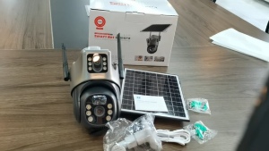 กล้องวงจรปิดอัจฉริยะ V380PRO ความละเอียดสูง 4 ล้านพิกเซล กล้องเลนส์คู่ สื่อสารสองทิศทาง กันน้ำระดับ IP66 รุ่น 4G พร้อมฟีเจอร์สื่อสารทางไกล