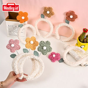 MAdley HairBand Gilr Bondu Bulu Wanita Lucu Bando Fahsion Perempuan Korea Cocok Utk Anak & Dewasa BND24