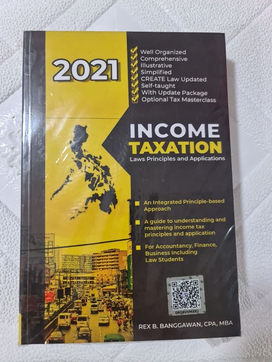 Income Taxation 2021 Edition By; Rex B.Banggawan | Lazada PH