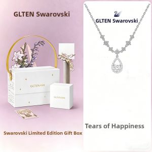 GLTEN | Mermaid Tear Crystal Necklace