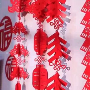 BINLU Feng Shui Lucky Charm Display God of WealthMoney Tree DisplayPineapple Decoration in Chinese New Years Decoration 2026 Set PhilippinesChinese Wall DecorationChinese Knot CharmChinese Lantern & New Year Banner for Wall Home Decorations Display