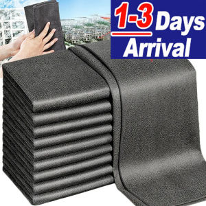 Magic Cleaning Cloths Reusable Microfiber Washing Rags Car Window Mirror Wipe Towels Rag Household Kitchen Clean Tools