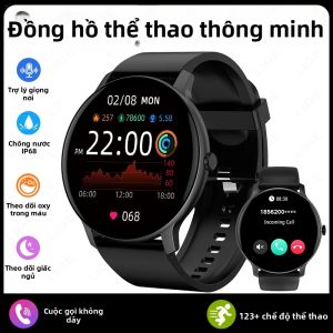 LIGE | Đồng Hồ Thông Minh Nữ LIGE 2026 Mới Theo Dõi Nhịp Tim Theo Dõi Thể Dục Chống Nước IP68 Gọi Điện Không Dây Dành Cho Điện Thoại iOS Và Android