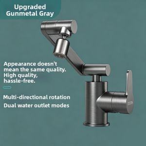 BESTH | Rotatable Hot and Cold Brass Basin Faucet