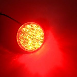 เส้นตัวสะท้อนแสงสำหรับไฟจอดไฟท้ายสัญญาณเลี้ยวเบรคLED รอบๆรถจักรยานยนต์ยานยนต์