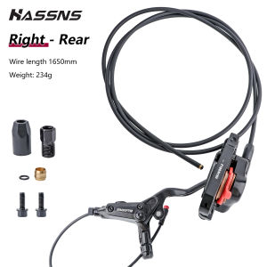 HASSNS | HASSNS M200 MTB Hydraulic Brakes 2 Piston Power Off Split-type Hydraulic Brake for Bicycle Disc Brake Mountain Bike 950mm/1650mm