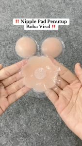 Onefashionmall 2pcs Nippe Pad Tempel Cover Silicon Gel Penutup Putlng Niple Cover Washable BR223