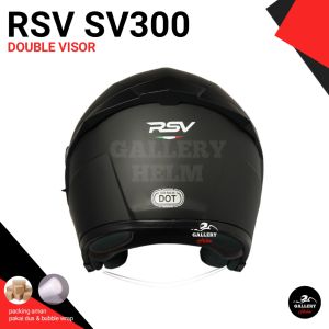 HELM JPX NOVA X SOLID HITAM DOFF | HELM DOUBLE VISOR