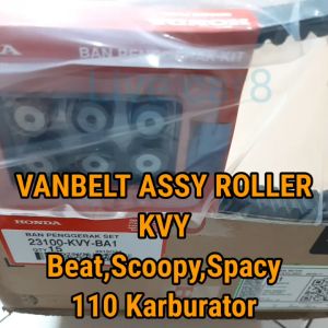 Van belt vbelt set roller scoopy beat spacy karbu honda 23100 KVY BA1
