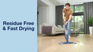 Bona Wood Floor Cleaner cartridge for New Premium Spray Mop 850ml dries fast ready to use safe for your family & pets.