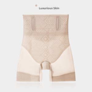 MiiOW | High-Waist Shaping Briefs Womens Summer Thin Strong Abdomen Control Butt Lifting Pants Seamless Safe Underwear Cotton Polyester