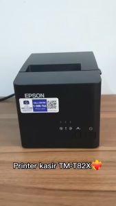 Epson TMT82X Printer Thermal 80mm USB Serial LAN TM-T82X Auto Cutter RJ11 Print Struk Kasir 80x80