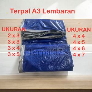 Terpal Plastik A3 Cap Gajah Berbagai Macam Ukuran