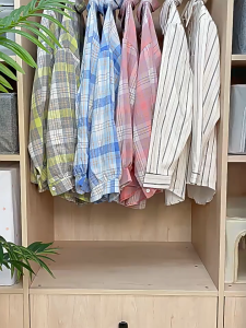 Storage box with cover Cabinets Storage Clothes Organizer Boxes With Lid Bedroom Divider Drawer Organizer For Underwear Socks Wardrobe Closet closet layering artifact Kotak/Bakul Simpanan Blanket