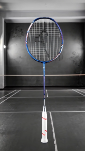 Mizuno 73MTB42347 - CALIBER S-BOOST Racket (Black/White/Orange) 73MTB42347