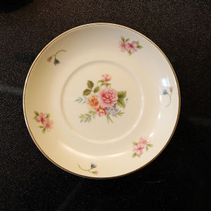 Đĩa Đựng Nước Sốt Bằng Gốm Sứ Mianmiao Po Đĩa Đựng Thức Ăn Nhẹ Tròn Kích Thước 6 Inch Họa Tiết Viền Vàng Dùng Tại Nhà