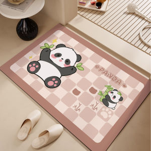 Non-slip Water Absorbent Bathroom Footmat Diatomite