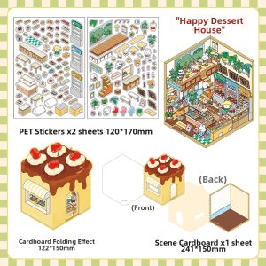 3D Creative DIY Scene Stickers