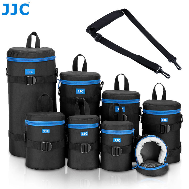 JJC Deluxe Camera Lens Pouch Lens Bag Waterproof Lens Case Soft Cover