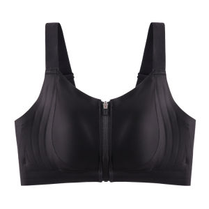 MiiOW | MiiOW Cat Woman Front Zip Sports Bra Women Running Shock Absorption High Intensity Training Fitness Backless Tank Top Underwear