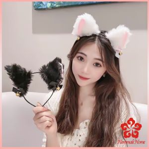 แต่งใส่คอสเพลย์น่ารักมาก ที่คาดผมหูแมว ที่คาดผมแนวสาวโคเรีย และ สร้อยคอโบว์น่ารัก cat ear headband