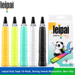 Anti-Slip Sweat Absorbent Handle Tape for Badminton Tennis Fishing 10 Pieces