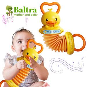 Baltra Cute Cartoon Accordion Toy for 0-3 Years Kid Baby Grasp Training Children Music Soothing Toy