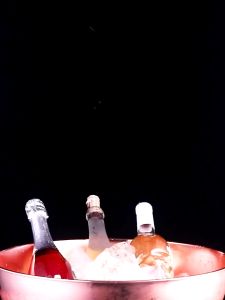 ถังแช่ไวน์ 30cm ถังแช่แชมเปญใส่น้ำแข็ง สแตนเลส