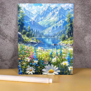 Jigsaw Puzzle for Adults 500/1000/1200/2000PCS Flowers Mountains Scenery Paper Puzzle Home Wall Decoration Gift Idea