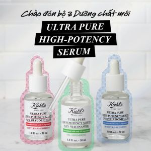 Tinh chất dưỡng ẩm tối ưu Kiehls Ultra Pure High-Potency Serum 1.5% Hyaluronic Acid 30ML