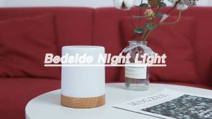 3WBHLYQ Lampu Tidur Tabung Color Mode Bedside Lamp Smart Touch LED USB Rechargeable