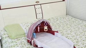 SANCY Baby Mosquito Net Foldable Baby Net Newborn Travel Comfortable Mattress and Detachable Bed Kelambu Bayi Tilam - Fulfilled by SANCY