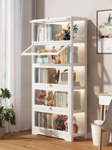 CHUJUN | Dust-Proof Acrylic Bookcase Narrow Modern Minimalist