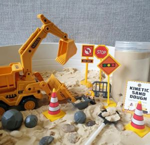 Kinetic sand - Construction bundle