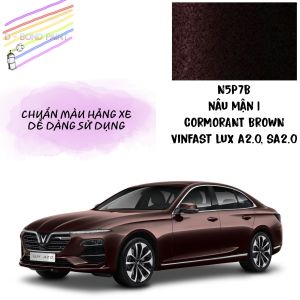 VINFAST LUX A2.0 SA2.0 MÀU NÂU MẬN - BÌNH XỊT SƠN XOÁ VẾT XƯỚC Ô TÔ 400ML(MÃ MÀU N5P7B)
