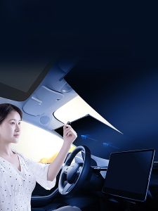 HELLOLEIBOO | Automatic Sunshade Curtain for Car Windshield
