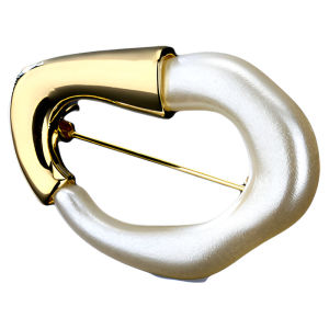 Elegant Fashionable Womens Brooch Pin Exquisite Unique Shape High Quality Personality Temperament Lapel Pin Alloy Plated Silver