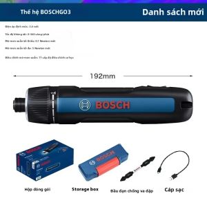 Bosch | Tuốc Nơ Vít Điện Không Dây Sạc Pin Bosch Go3 Lithium Mini Cầm Tay Dụng Cụ Sửa Chữa Nhà Cửa DIY Chất Lượng Chuyên Nghiệp