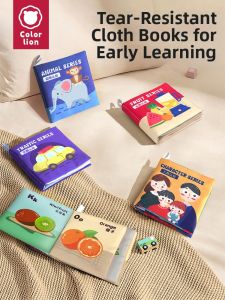colorlion | Teething Educational Cloth Book Baby Cognitive Toy