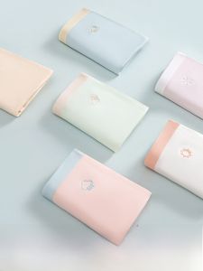 Miiow | Kids Cotton Underwear Girls Antibacterial Crotch High Elastic Boxer Briefs Teenage Students Safety Pants Breathable Comfortable