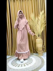 GAMIS ANAK SET JILBAB TERBARU | SIARY ANAK