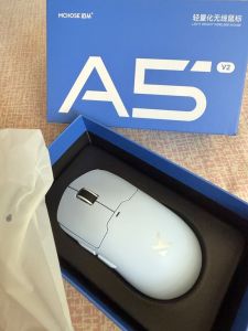 Chuột Chơi Game Không Dây MCHOSE A5 V2 Ultra 500mAh Ba Chế Độ Kết Nối Cảm Biến PAW3395 Độ Phân Giải 4K/8K 26000DPI Thiết Kế Công Thái Học Nhẹ Dành Cho PC