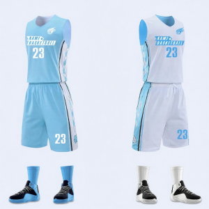 SK | Customizable Two-sided Basketball Jersey for Men Training and Competition