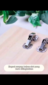 JS Engsel Sendok Kodok 4 inch Tanpa Bobok Slow Motion 90 Soft Close Hydrolic Hidrolis